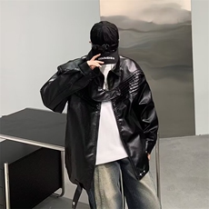 Nobodyknows秋季男女机能冲锋衣外套痞帅宽松潮流设计感宽松夹克，男装夹克，四季星座505