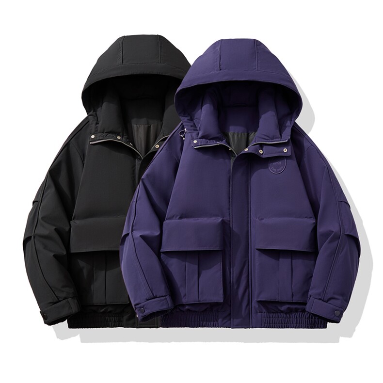 男士冬季户外工装大口袋加厚羽绒服D213-3203-P440,男装羽绒服,电商D213