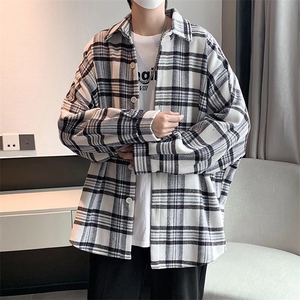 长袖衬衫春款男港风潮流C87P32