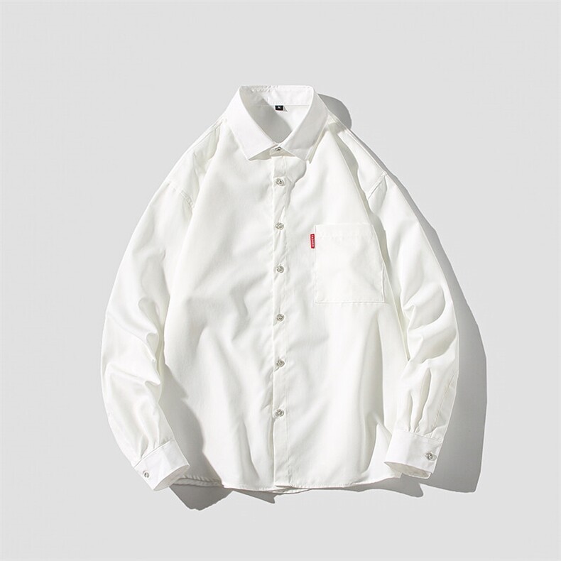 精品ins青少年休闲长袖宽松外套大码印花T恤衬衫A012/2280TP30,男装T恤,电商A012
