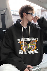 8XL连帽卫衣男大码胖子帽衫大号运动服WY2366-P35 加绒款-P40图片