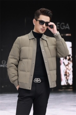 新标90绒针织休闲羽绒服外套男士时尚休闲轻薄羽绒服夹克，男装夹克，钱塘723