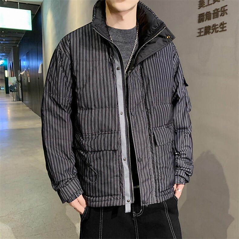 男士中青年商务休闲羽绒服冬季新款时尚潮流上衣厚款保暖男装外套,男装羽绒服,电商B212（原钱塘6029）