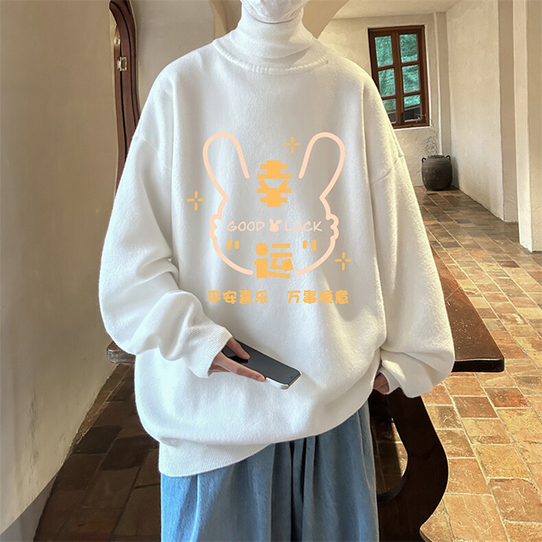 控68高领毛衣男士大码内搭毛线衣男GM45297-P45加绒款-P65,男装针织衫/毛衣,电商A040