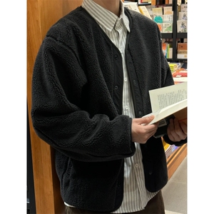 无领摇粒绒外套 GS03-P85 成分100聚酯纤维图片