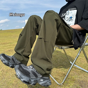 XZ616 夏季新款冰丝垂感薄款工装裤长裤 TY2493 M-5XL 特P35控68图片