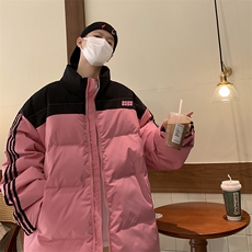 2024美式复古日系cityboy棉服外套冬季宽松潮立领棉衣MF096-P95，男装棉衣，星座313A-2