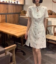 旗袍，女装汉服/婚纱/旗袍/礼服，琳涵衣秀