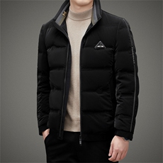 CAH2803钱塘2020-2中年男士冬加厚款商务休闲简约羽绒服P210，男装羽绒服，钱塘207-2