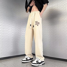 裤子男潮牌宽松束脚卫裤工装裤男士夏季薄休闲运动长裤KK077-35，男装休闲裤，星座911-3