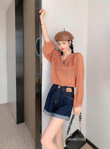 格子小衫，其它，简妮依魅