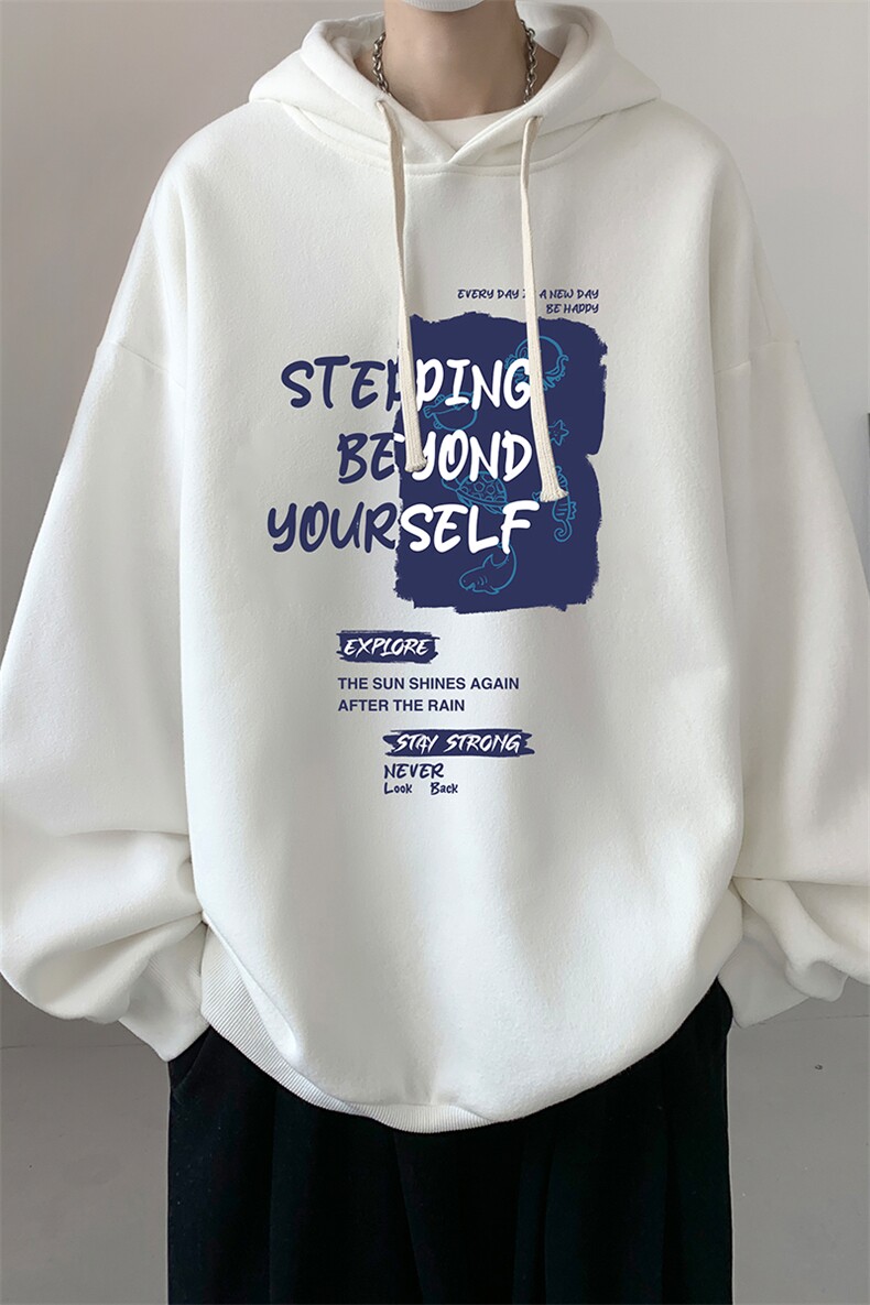 连帽卫衣男大码运动服帽衫外套WY2345-P35,男装卫衣,电商A040