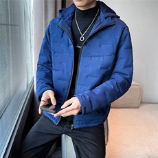 男士新款潮痞帅棉衣冬季连帽新款时尚衣服休闲保暖棉服外套M005，男装棉衣，星座1116A-2（原606A-1）