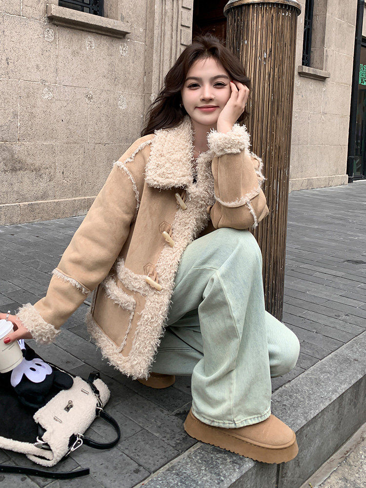 【新款现货】皮毛一体082-6665P190K278,女装皮草,浙宝192（原082）