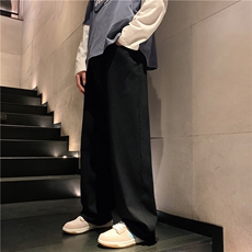 xz116-k1009-P55-控78M-5XL现货黄泥阔腿大码牛仔裤，男装牛仔裤，星座116
