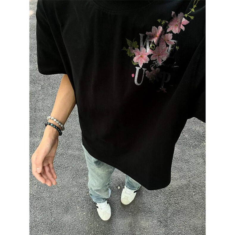 XZ809A/BBBT26/P20/控38重磅印花美式复古圆领T恤,男装T恤,星座809A(原222-1)
