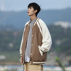 秋季新款男百搭CITYBOY风针织外套WT3409-P55控78，男装夹克，星座717
