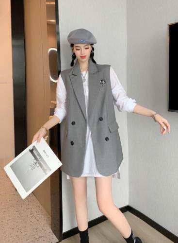 现货，秋装新款马甲，女装马夹，精典蓝月