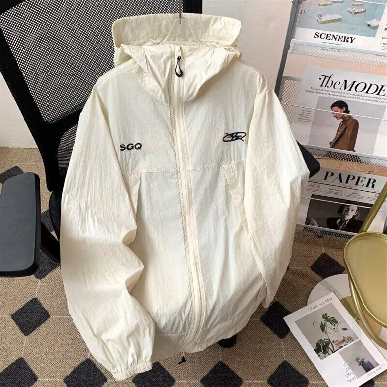2025新款户外机能轻薄凉感防晒衣男女防晒服现货W8619-P40,男装夹克,星座512-3