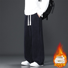 保暖加绒加厚直筒休闲裤2026冬季男士运动卫裤JR29186-特P40，男装休闲裤，星座610（原A335）
