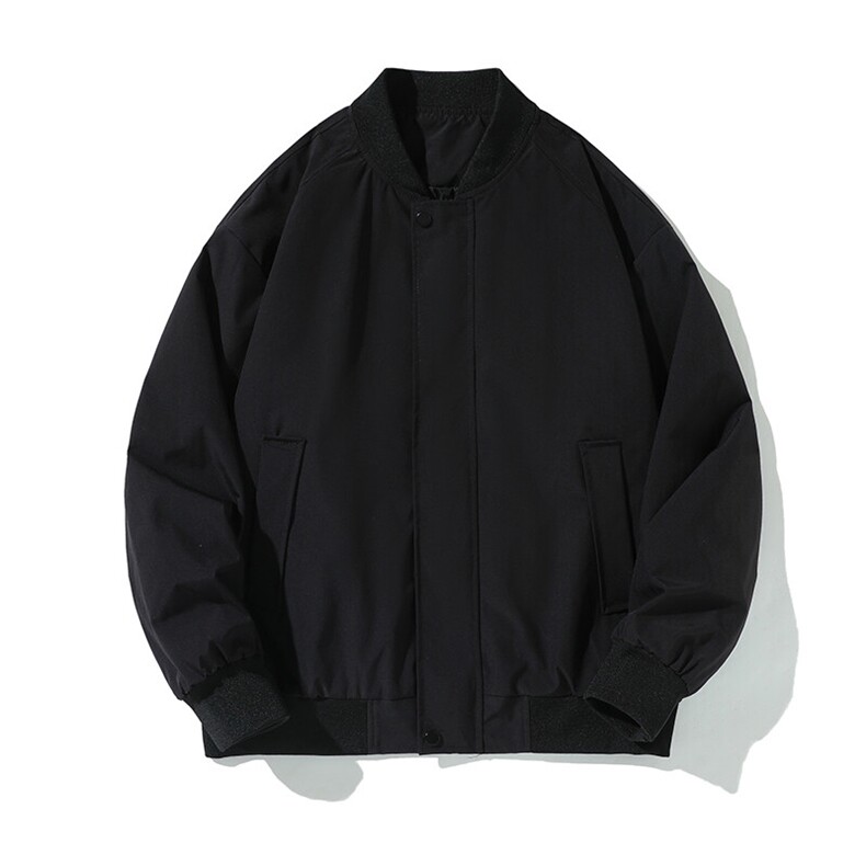 春季新款现货宽松棒球服男休闲简约百搭潮流夹克上衣外套6603-P60,男装夹克,电商B306