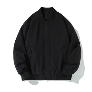 春季新款现货宽松棒球服男休闲简约百搭潮流夹克上衣外套6603-P60