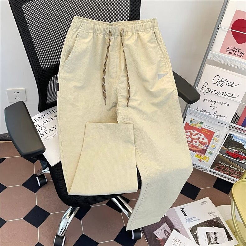 山系户外徒步登山裤冲锋裤防风防泼水速干伞兵裤K2856P35,男装休闲裤,星座1116-2