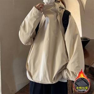 防风防水！棉衣男冬季防水冲锋衣男连帽棉服棉袄外套XH22JM-P100图片