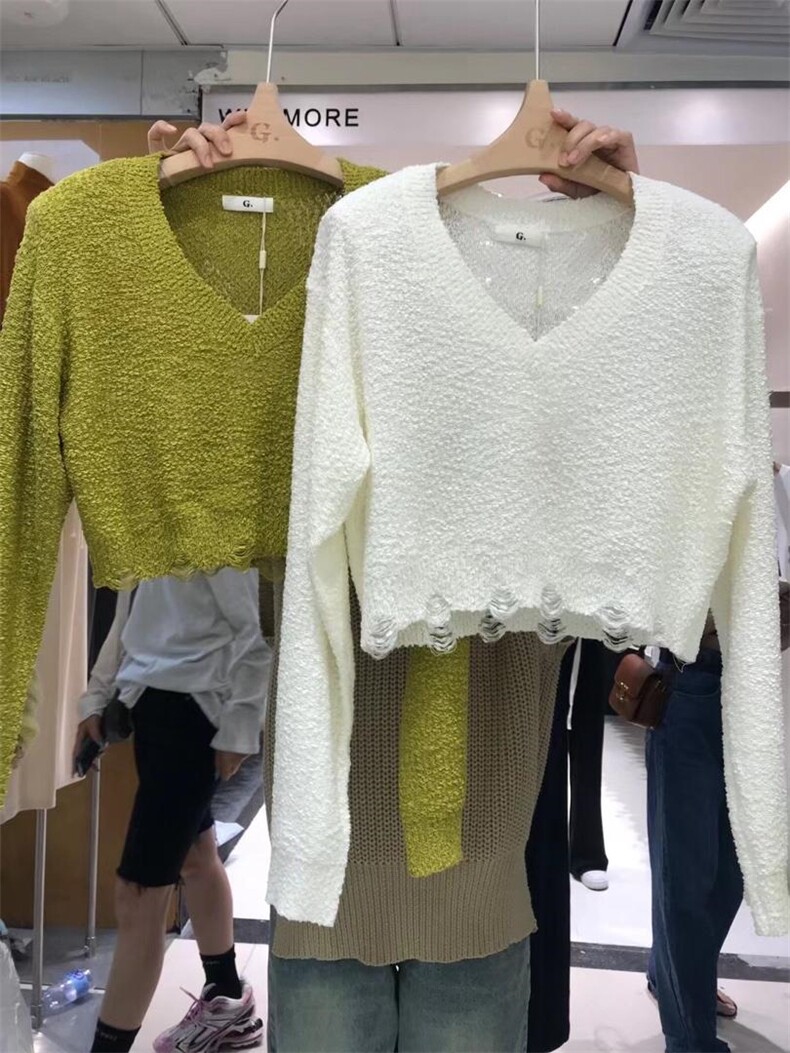 新款针织上衣，其它，G