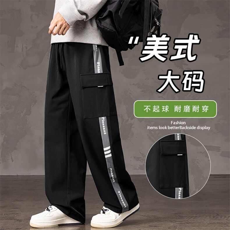 多口袋男士户外工装休闲裤 K222-P37控79 大码元图片
