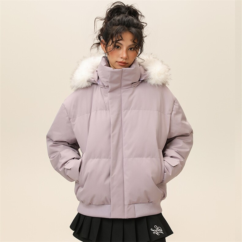 潮流宽松连帽棉服高街潮牌休闲棉衣A161-9986-P98,男装棉衣,电商A161