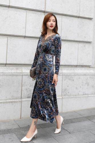 冬季打底连衣裙，女装连衣裙，韩彬铭品