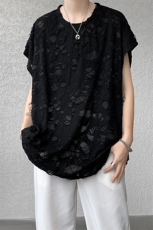 8XL-M重磅！特大码短袖T恤背心男宽松休闲百搭篮球服DX318P28，男装背心/马甲，电商D206-1
