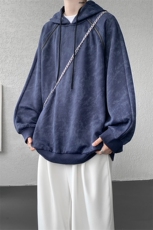 WY10141-特批48控88高品质扎染面料连帽设计感大码男潮流卫衣，男装卫衣，电商A059