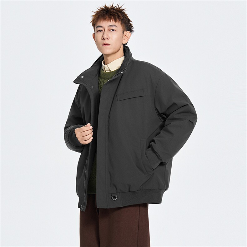 深度库存棉衣男宽松面包服立领加厚棉袄DSA157B-M8833-TP73,男装棉衣,电商A157B