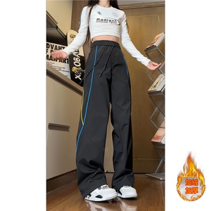815A-K326-P55控98 加绒冬季明线美式冲锋裤女工装裤登山休闲长裤图片