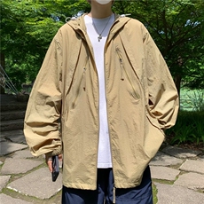 防晒衣男款日系简约休闲防紫外线外套夏季户外运动防晒服FS17P43，男装防晒衣，星座410-2