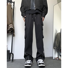 工装百搭休闲裤男高街潮流户外防水冲锋裤长裤子G5003/P55，男装工装外套，电商D202