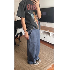 网图+蓝法工裤纯棉水洗工装裤休闲裤CK668/P60，男装工装外套，电商B350