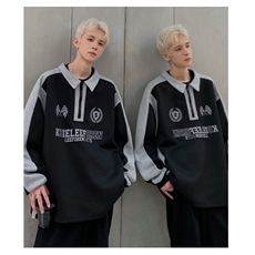 半拉链卫衣男款2025春秋美式潮牌痞帅青少年男装上衣外套W83-P58，女装短外套，电商C307A