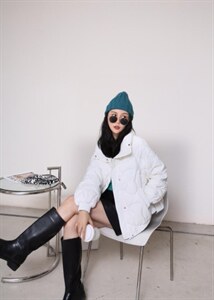 90标羽绒服图片