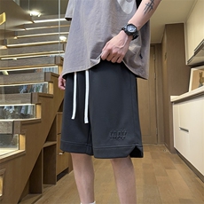 港风休闲裤高街五分裤宽松直通短裤DK129P32，男装休闲裤，星座1204-3