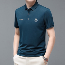 FT83210男士2023年夏季新款百搭T恤男短袖商务休闲体恤男P53，男装T恤，电商B360