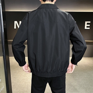 新款翻领男春秋街头宽松工装夹克外套夹克衫休闲上衣2526-P50图片