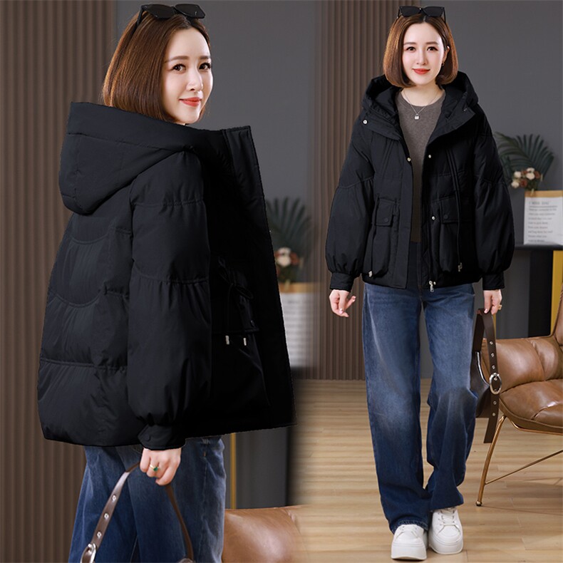 2025年冬季常规休闲风时尚羽绒服，女装羽绒服，婷思杰（原婷想服饰）