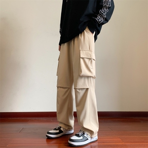工装防水冲锋裤美式高街伞兵潮牌裤子男裤XZ301b-2-CK686P32图片