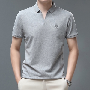 2026夏季休闲款Polo衫男短袖夏季青年百搭T恤男上衣 QP1945-P60图片
