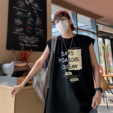 新款直播抖音得物品质纯棉250克重磅男无袖背心T恤T529P28控39，男装背心/马甲，电商C408(原B339-1)