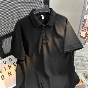 PL9001-P20-控39-大量现货POLO衫男短袖T恤潮牌纯色翻领透气网眼图片