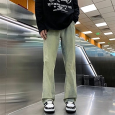 牛仔裤男秋季潮大码休闲裤子高街N2213P48，男装牛仔裤，星座1116-2